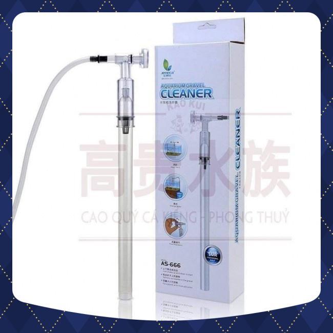 Hút cặn, Thay nước bể cá hiệu AS-666,LONG THÀNH CÁ CẢNH