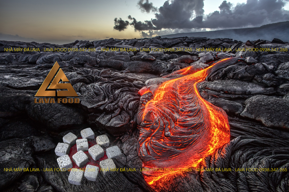 Combo 5 ký Đá cuội nướng thịt - đá dung nham núi lửa - ISO 9001