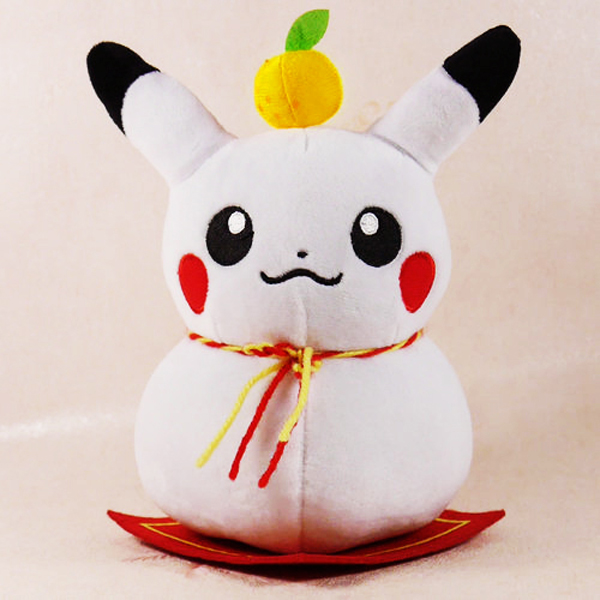 Gấu Bông Pikachu Lật Đật (30 Cm) Gb79 (Màu Trắng)