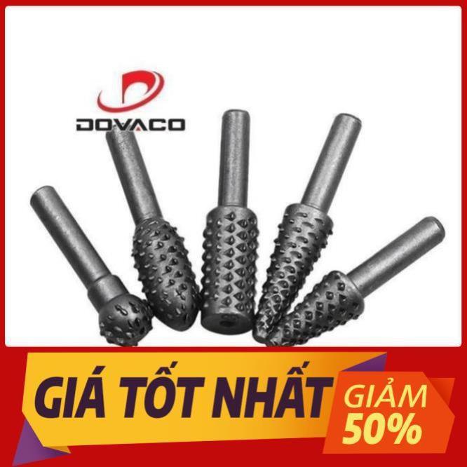 Bộ 5 mũi mài khoét rãnh gỗ, nhựa
