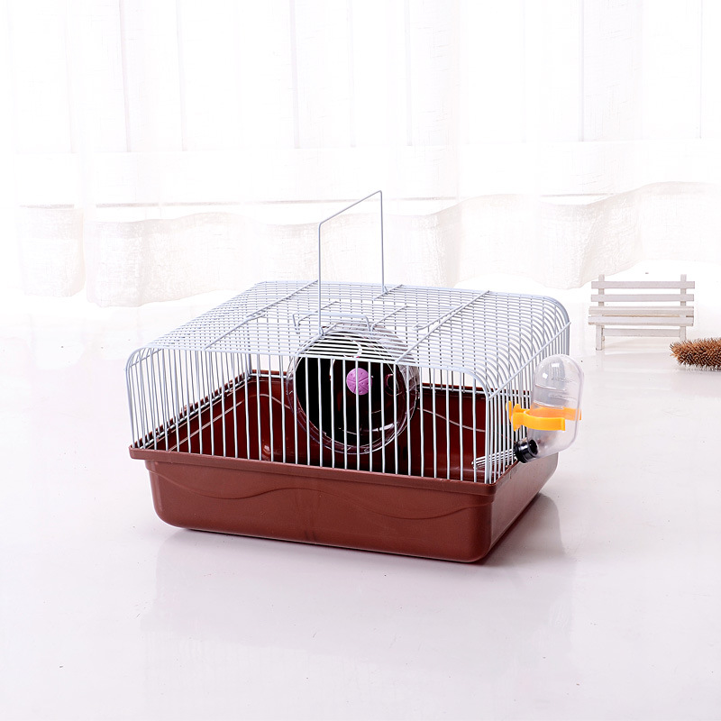 Lồng Nuôi Hamster 30cm Có Kèm Wheel Bình Nước Máng Ăn