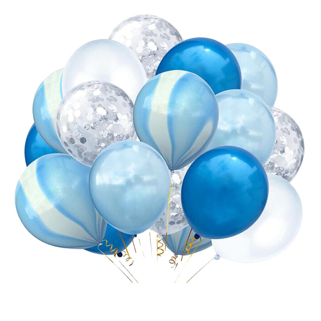 20pcs Latex Balloons With Confetti Wedding Birthday Party Decor 12inch