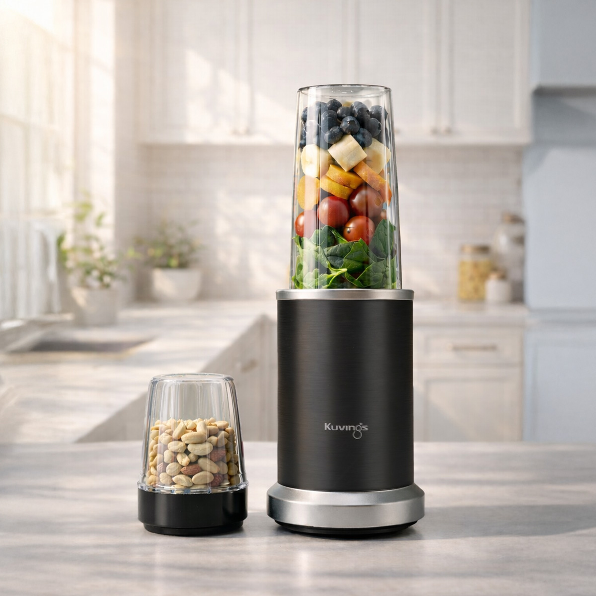 Máy xay sinh tố cá nhân chuyên nghiệp Kuvings KNB-250B - Hàng Chính Hãng