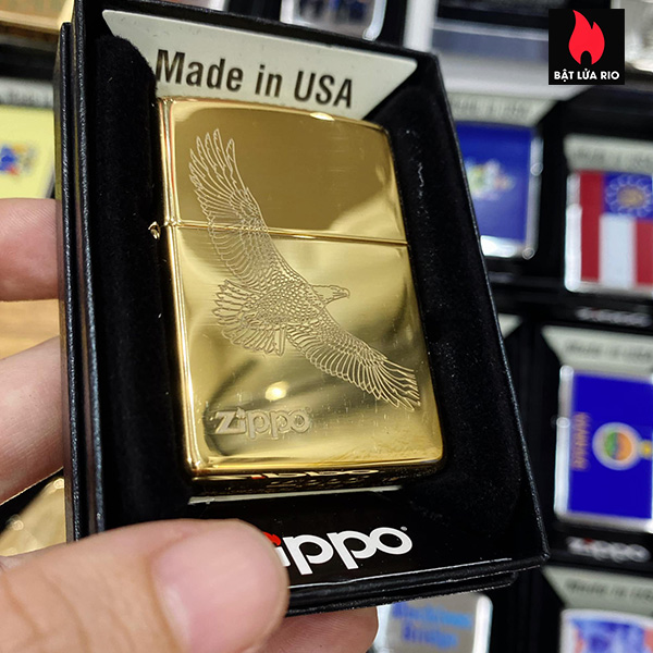 Bật Lửa Zippo 254B Large Eagle Design