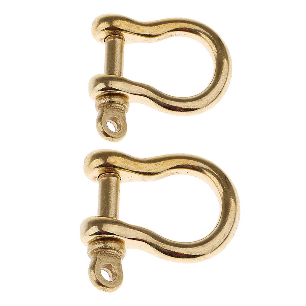 1 Piece O Shape Shackle Anchor Shackle Outdoor Rope Paracord Bracelet Buckle