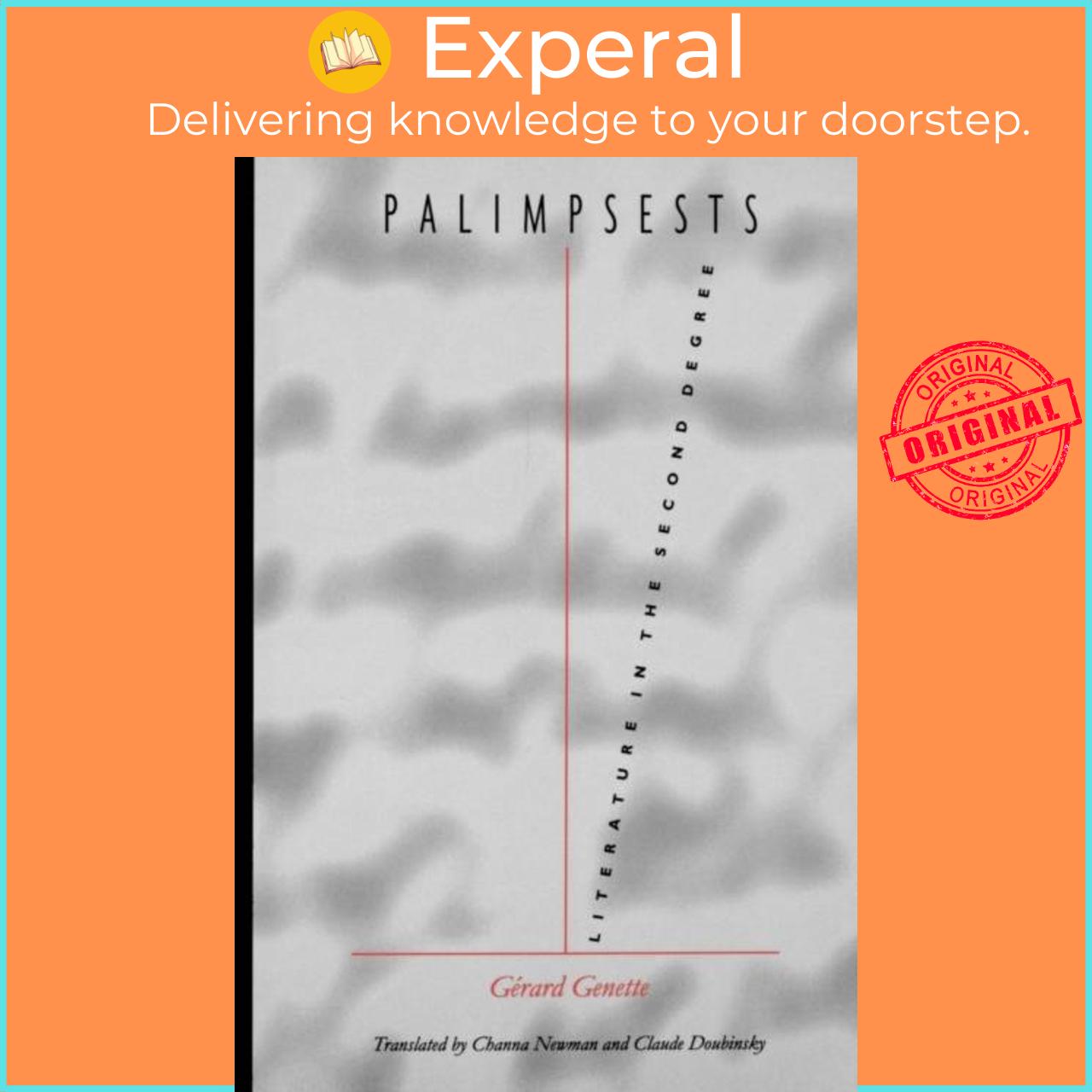 Sách - Palimpsests - Literature in the Second Degree by Channa Newman (UK edition, paperback)