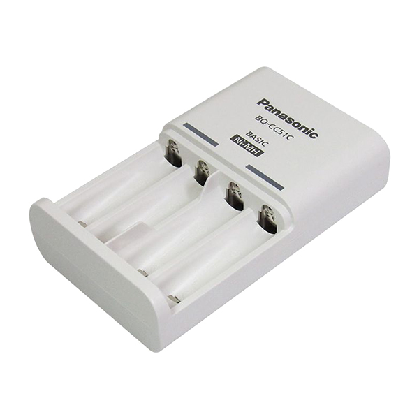 Bộ Sạc Kèm 4 Pin AA 2000mAh Chính Hãng Panasonic - Hàng Chính Hãng