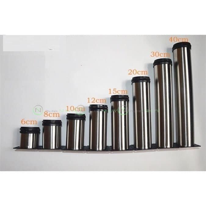 BH 3 năm cho sp 1 Cái Chân bàn tròn inox 08240 đế nhựa tăng - Chất liệu bền bỉ và thiết kế tối giản chất
