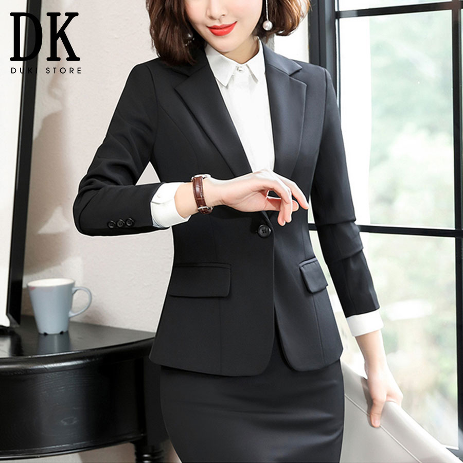 Bộ vest nữ công sở chỉ 369K / 1 bộ - DUKI STORE