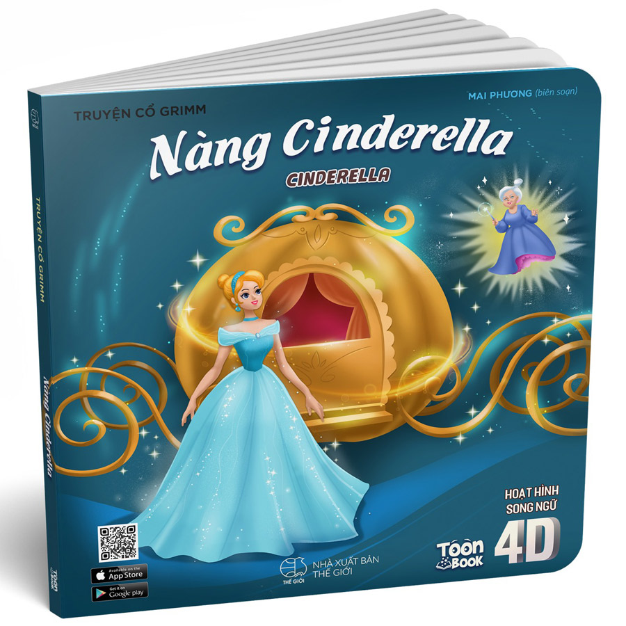 Hoạt Hình Song Ngữ 4D  - Nàng Cinderella