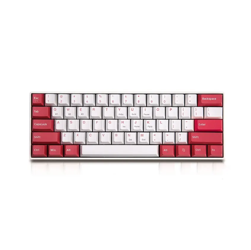 Bàn phím cơ không dây Dual Mode Newmen GM610 Cherry Profile 61 phím Hotswap, đa chế độ kết nối , Keycap PBT Dye Sub,Led RGB đa hiệu ứng-Hàng chính hãng