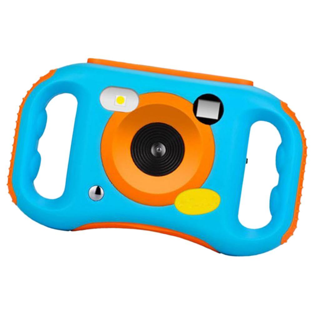 Video HD Digital WIFI Camera 1.77inch Gift for Kids Children, Blue, Plastic