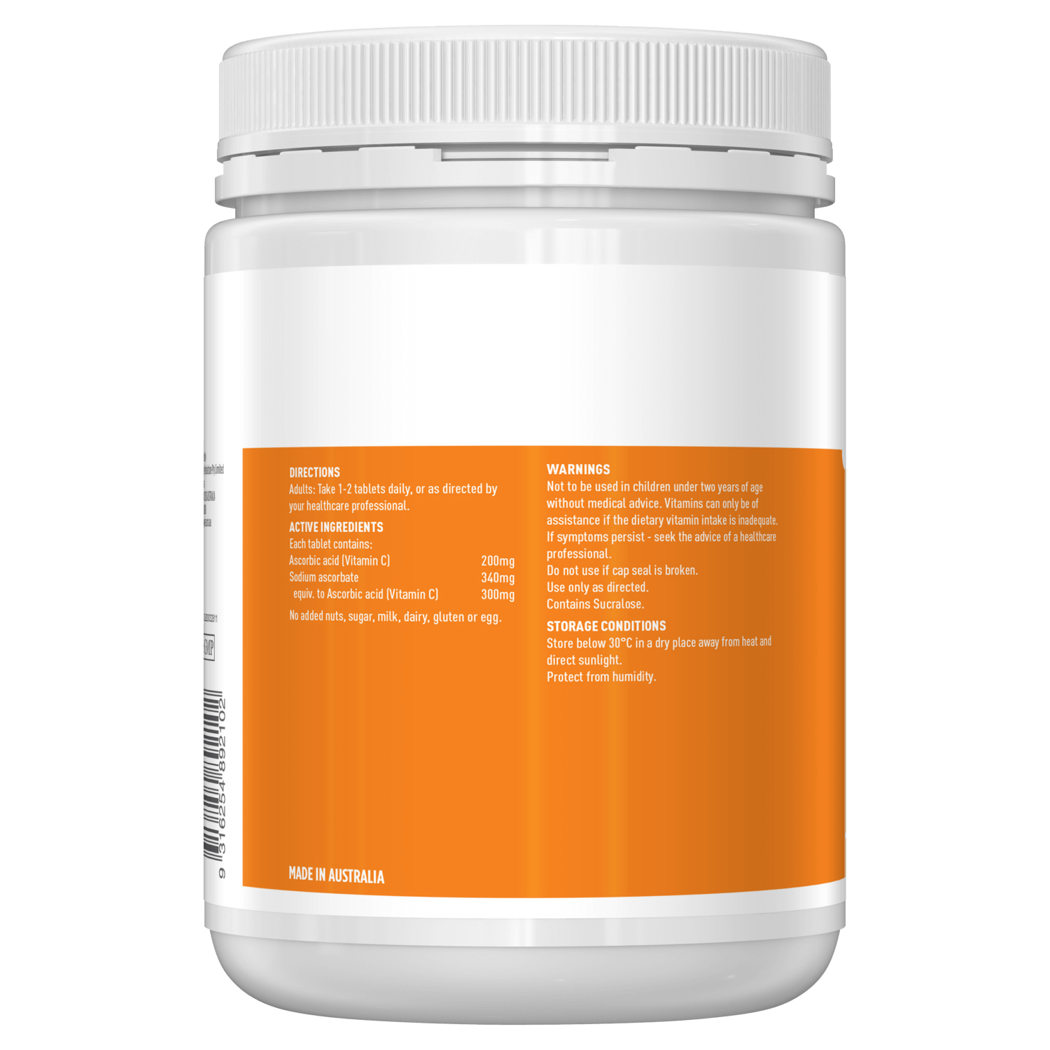 Vitamin C dạng kẹo Úc Healthy Care tăng sức đề kháng, sáng da, tăng sản xuất collagen, nhanh lành bệnh - Massel Official