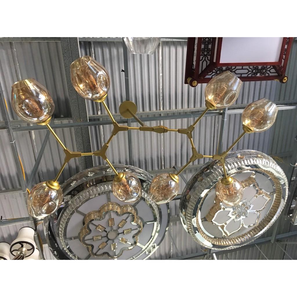 Đèn chùm ALPHA phong cách hiện đại, sang trọng, độc đáo - kèm bóng LED chuyên dụng.