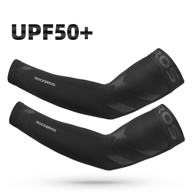Ống Tay Chống Nắng UV UPF-50 Thoáng Khí Chống Trượt, Nam Nữ Đạp Xe Chạy Bộ Làm Mát Phù hợp nam nữ - Mai Lee