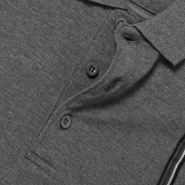 Áo POLO Nam Ngực Phối Sọc CF, Chất Liệu Cotton Thoáng Mát