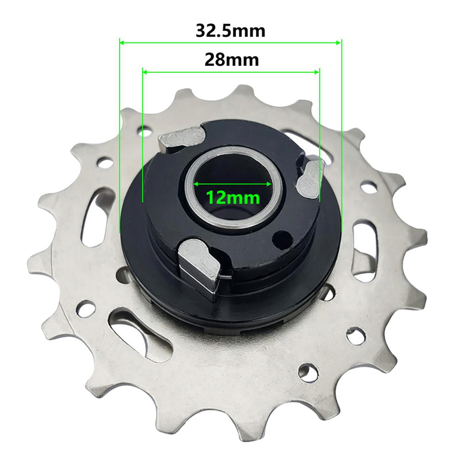 Bike Freewheel  Flywheel Strong Toughness Bike Accessory Ultralight Cassette Freewheel  Sprocket for Folding