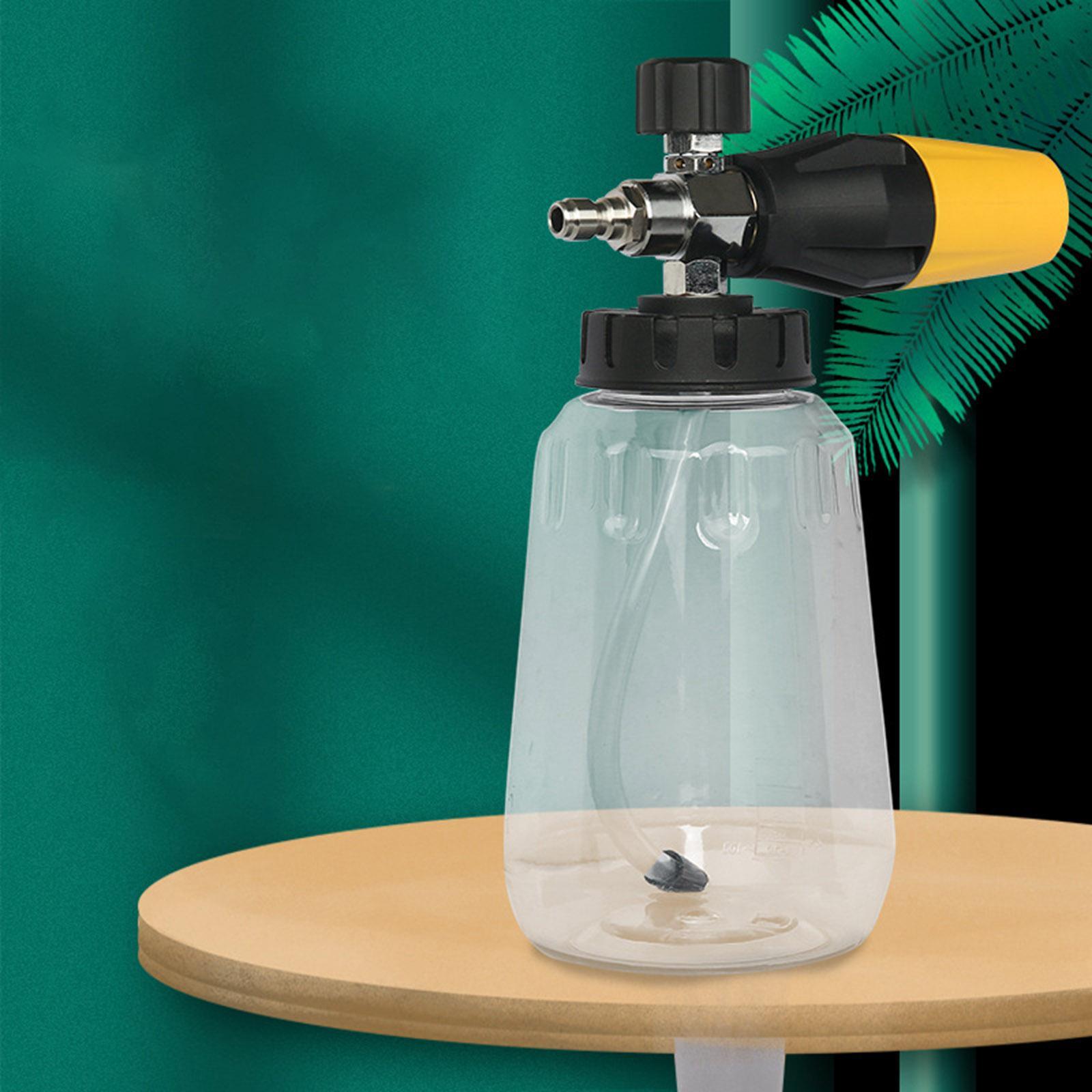 Car Wash Foam Sprayer Adjustable Garden Water Bottle for