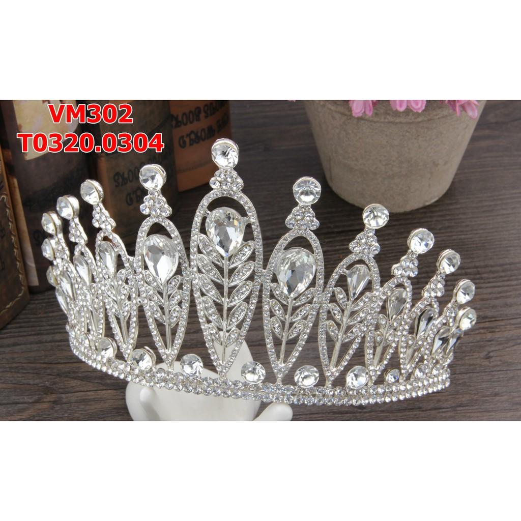 Vương miện cao pha lê dáng thái