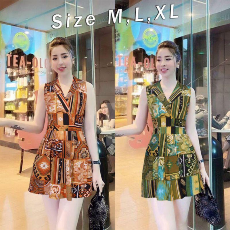 Jum short giả váy có quần rời dây kéo sau lưng xinh xắn