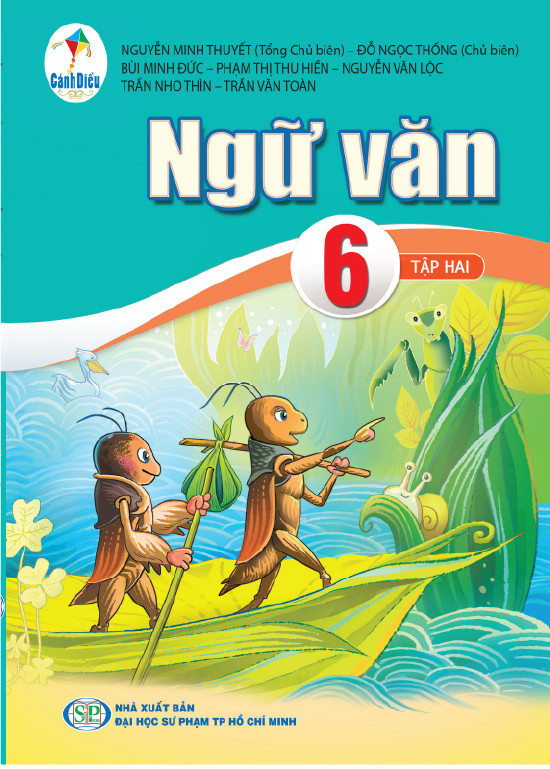 Sách - Combo 2 cuốn Ngữ văn lớp 6 (Tập 1+2) Cánh Diều