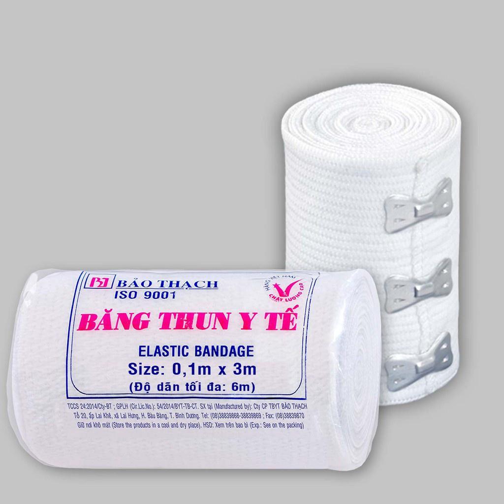 Băng thun y tế Bảo Thạch 3 móc