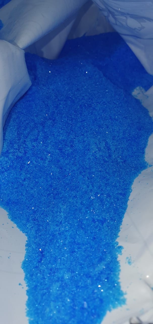 5Kg Đồng Sunfat CuSO4 diệt rêu, tảo hồ bơi, xử lí nước trong ngành thủy sản, trồng trọt