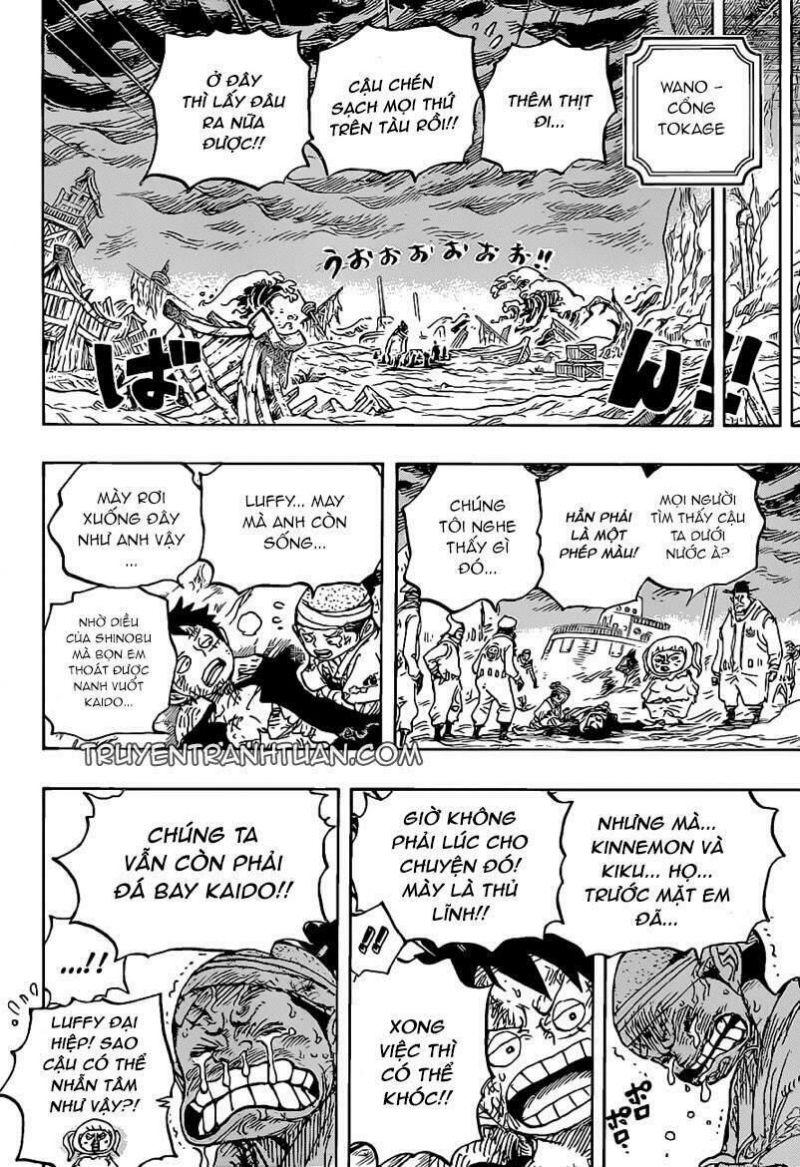 đảo hải tặc - one piece chapter 1020 16