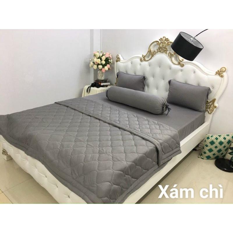 Bộ Ga Thun Lạnh Thành Cao 30cm, Bộ Ga Thun Lạnh Hàn Quốc 4 món