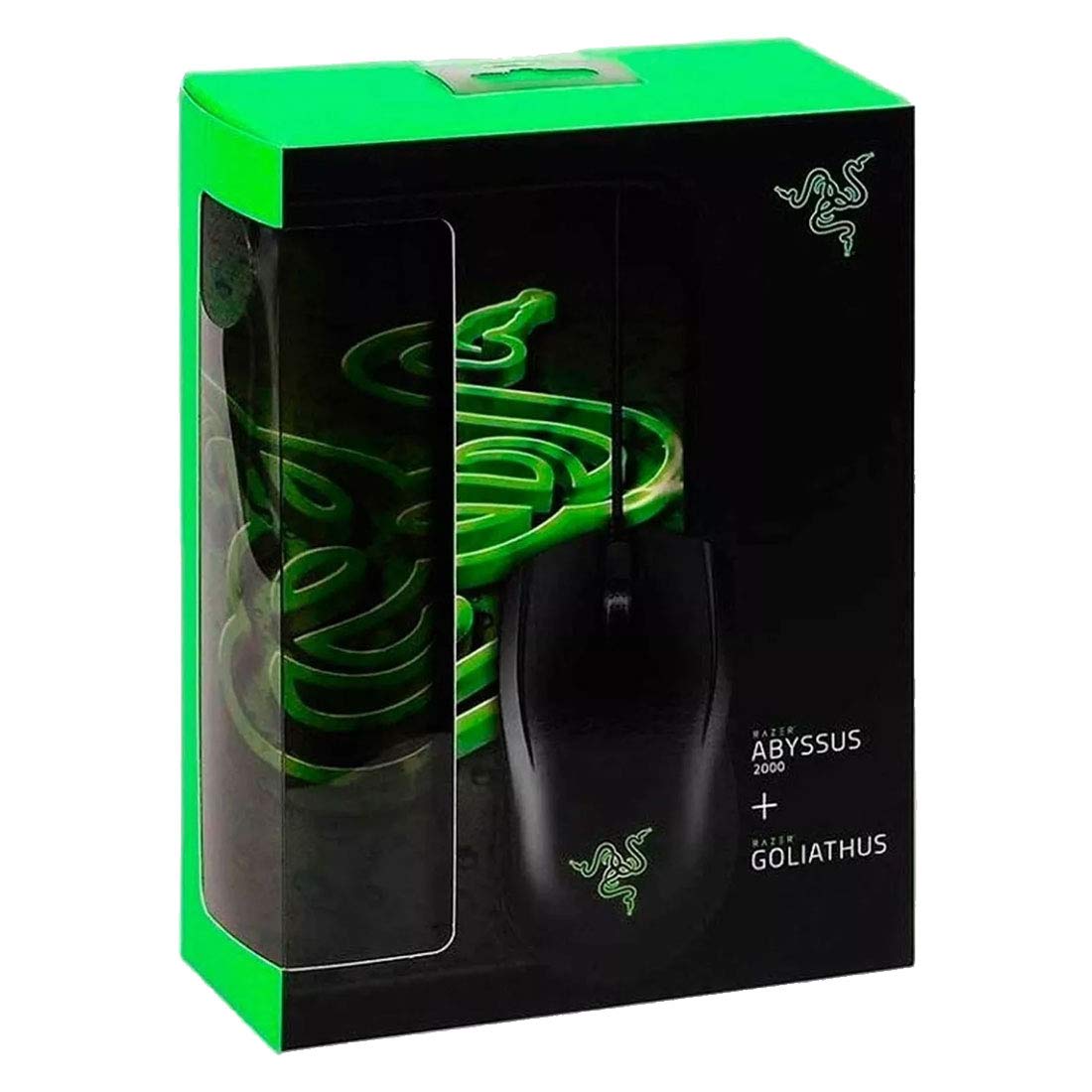 Bộ sản phẩm Razer Abyssus Lite-Razer Goliathus Mobile Construct Edition_RZ83-02730100-B3M1-HÀNG CHÍNH HÃNG