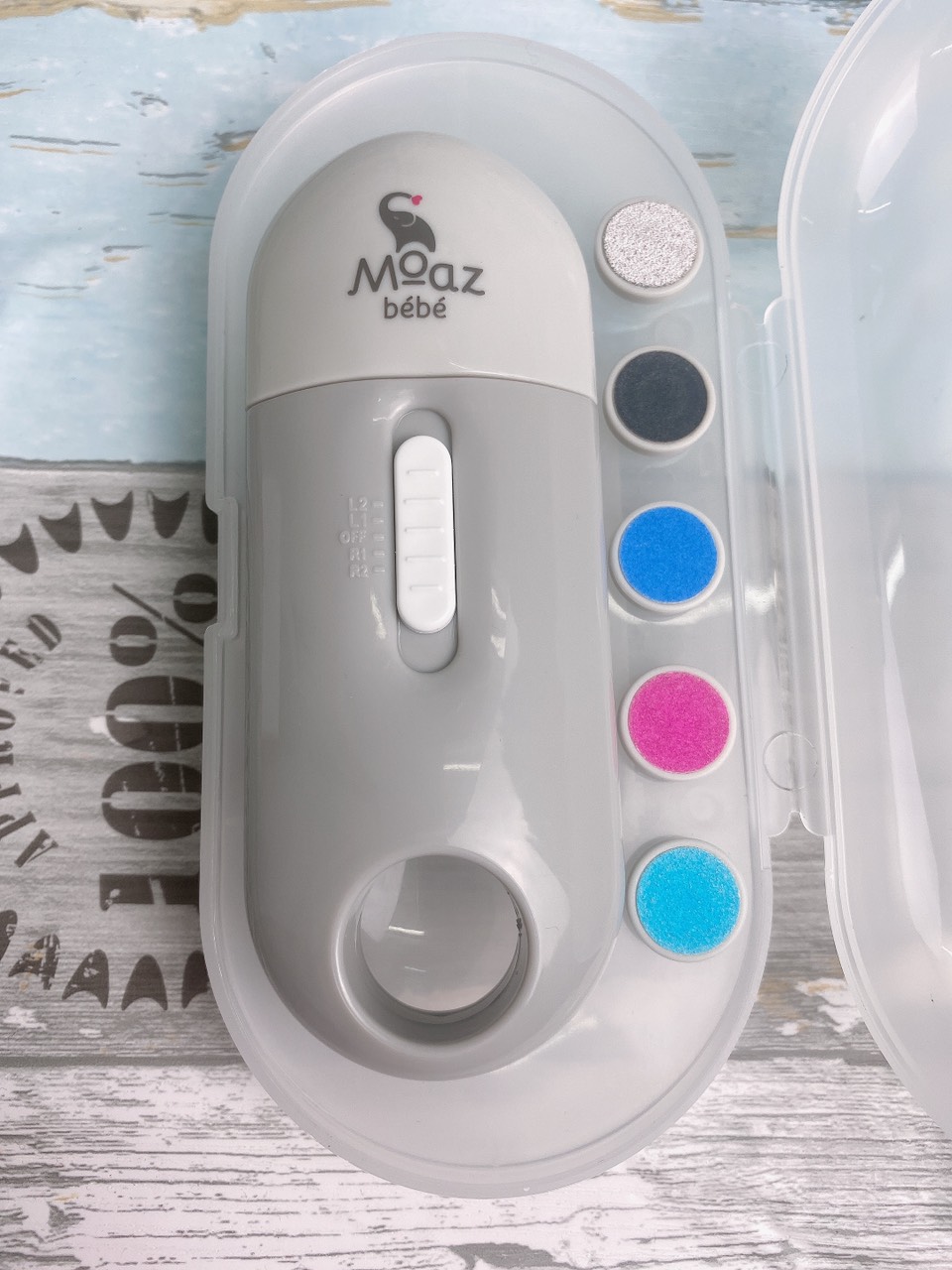 Máy dũa móng tay Moaz Bébé MB-015