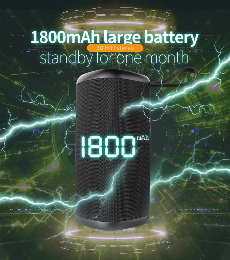 SOAIY Loa Bluetooth TWS Hỗ Trợ Thẻ Nhớ Micro SD Zealot S35 - Hàng Nhập Khẩu