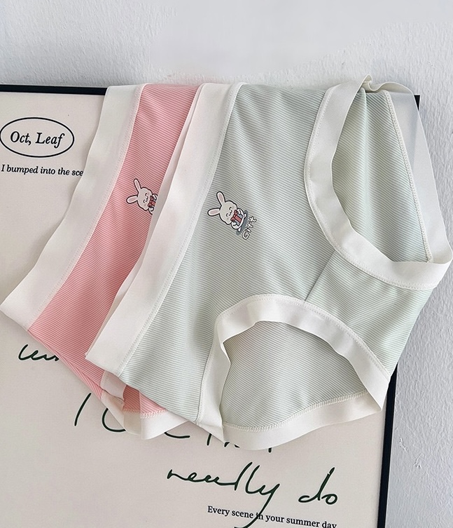 SET 5 QUẦN LÓT THỎ CUTE MỀM MẠI TỪ 35-60KG DÀNH CHO NỮ