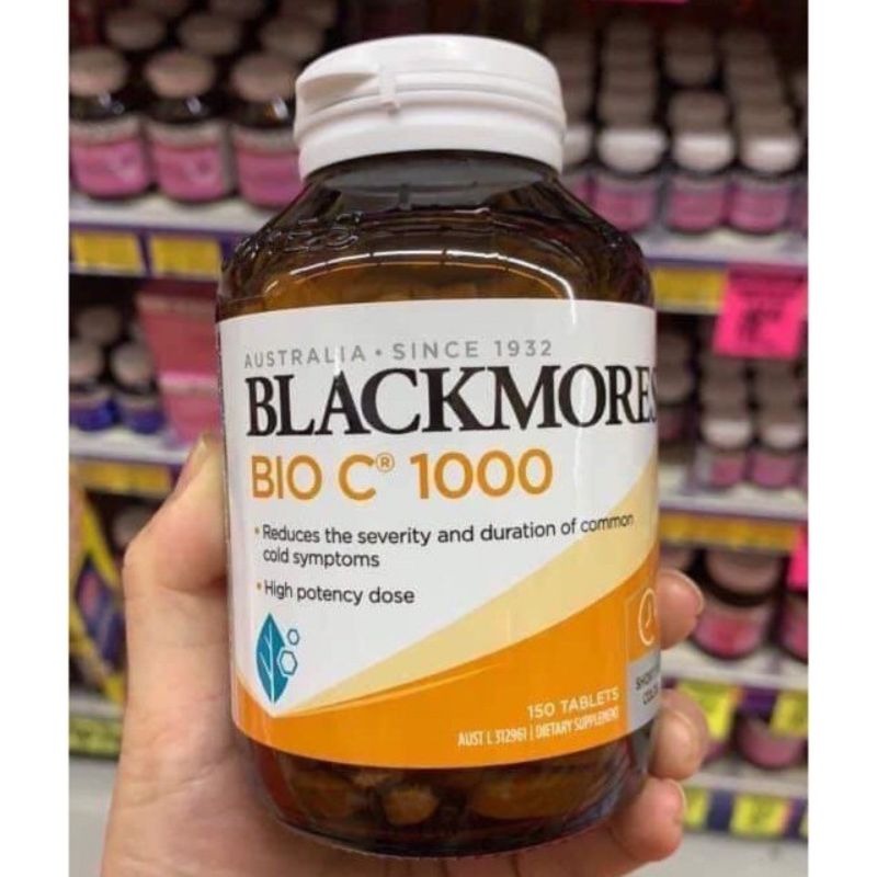 Thực Phẩm Bảo Vệ Sức Khỏe Blackmores Bio C 1000mg 31 Viên