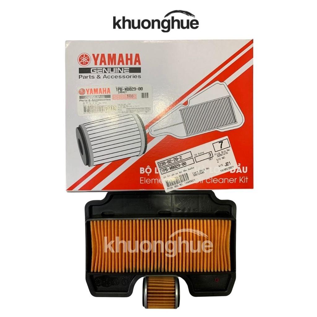 Combo Lọc gió + lọc dầu Exciter 150 chính hãng Yamaha