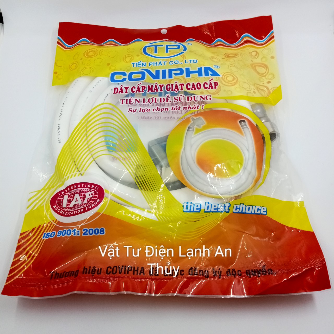 Dây cấp nước máy giặt CAO CẤP 1.5 mét răng ngoài 21 - Dây nước vào máy giặt Cao cấp - Dây dẫn nước vào máy giặt Cao cấp