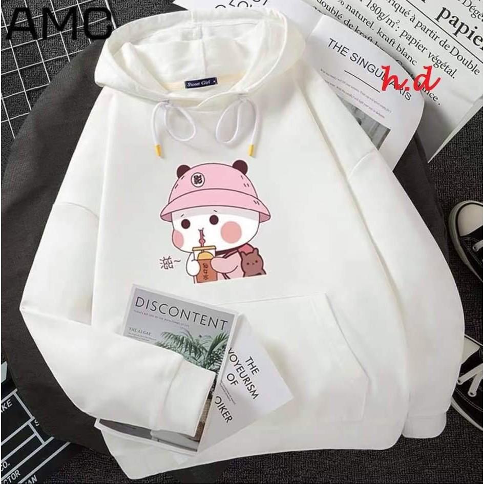 Áo Hoodie Heo má hồng áo nỉ dài tay học sinh sinh viên