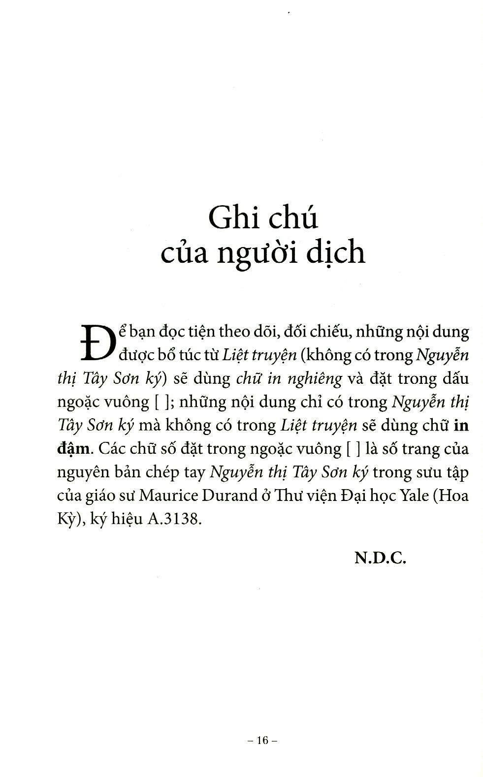Nguyễn Thị Tây Sơn Ký