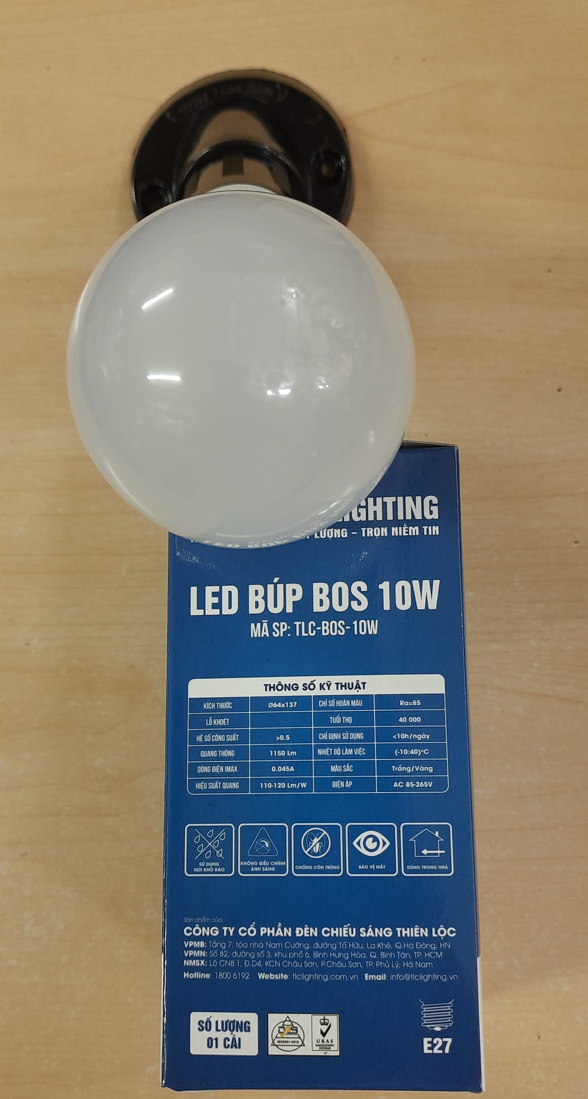 BÓNG LED BULB 10W