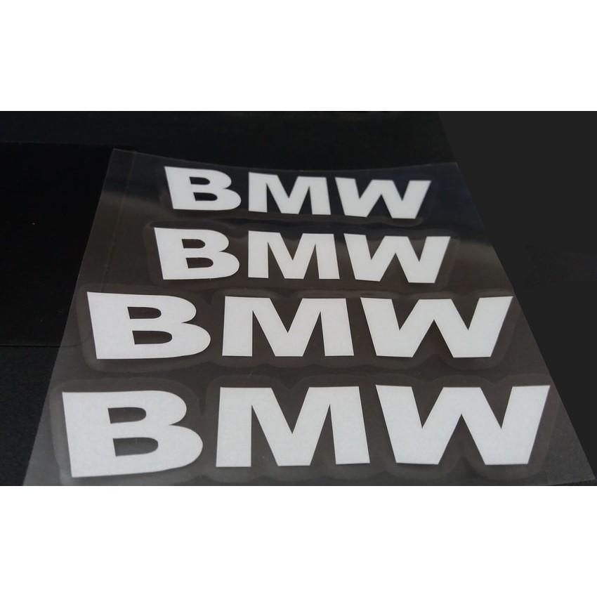 Tem BMW Chịu Nhiệt Dán Phanh Xe BMW Phản Quang Ms-166