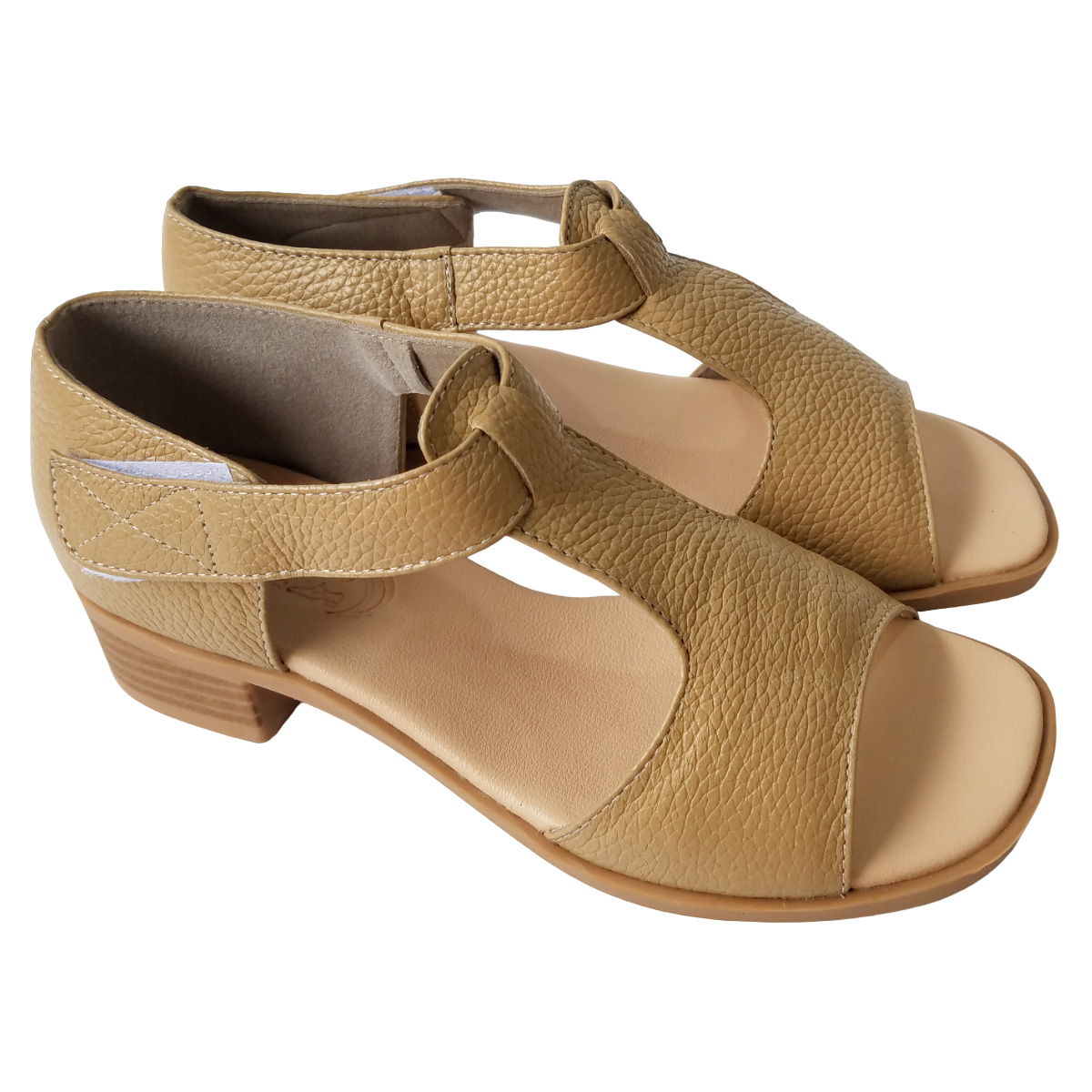 Giày Sandal Cao Gót Da Bò BIGGBEN Cao 4 Phân SDCG157