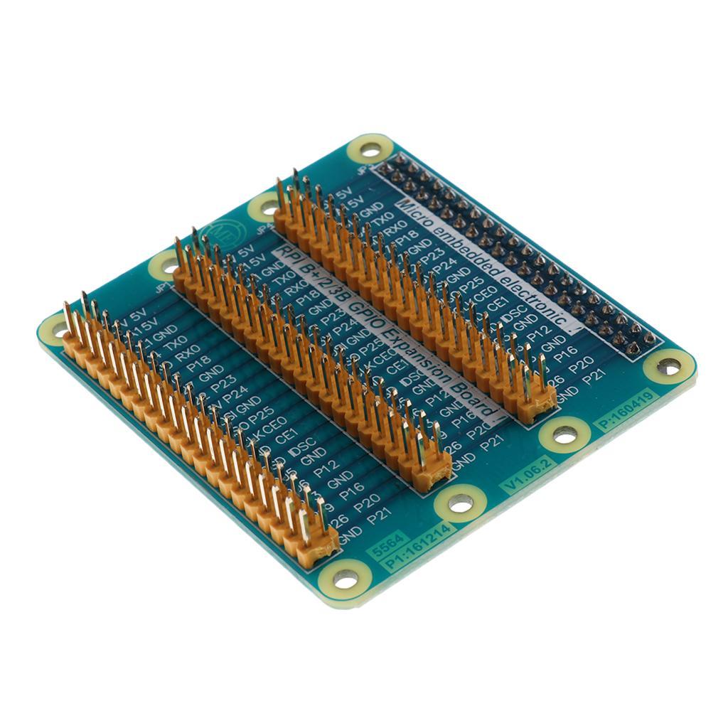 2x GPIO Expansion Board 1 to 3 Module for Raspberry pi 3 &Pi 2 & Pi Model B+