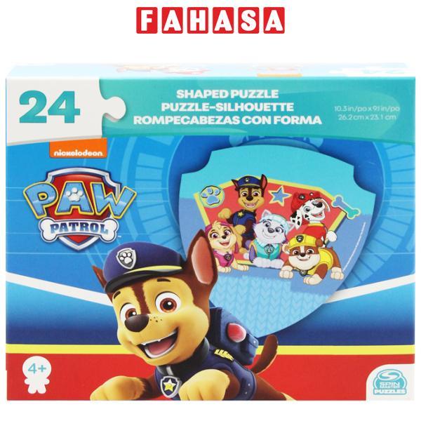 Bộ Xếp Hình Paw Patrol - Spin Master 20146871 (24 Mảnh Ghép)