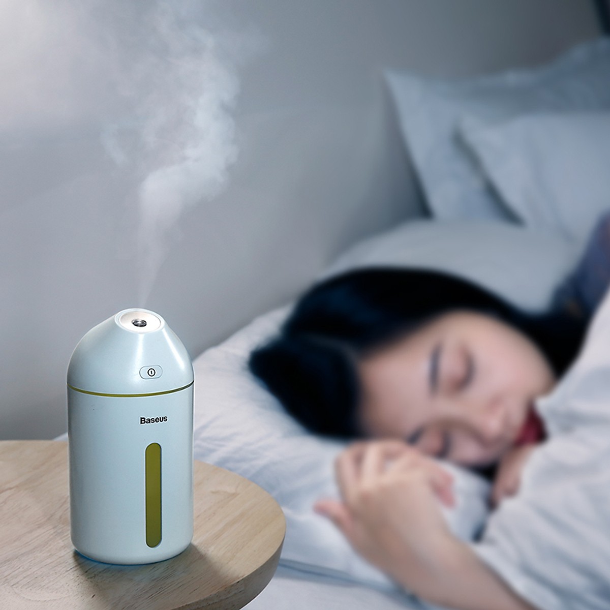 Máy Phun Sương Tạo Ẩm Mini Baseus C9 - Hàng nhập khẩu