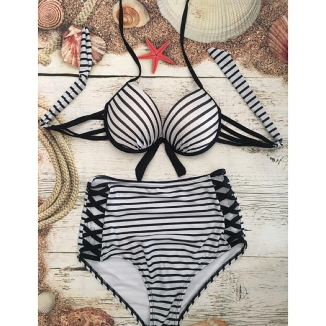 Bikini sọc thun lạnh