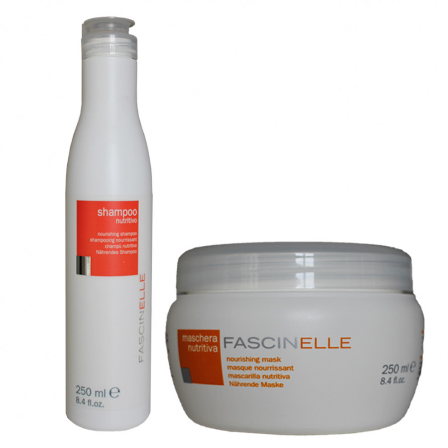 Bộ dầu gội dưỡng tóc 250ml và kem ủ xả dưỡng tóc khô xơ hư tổn 250ml - MNS014