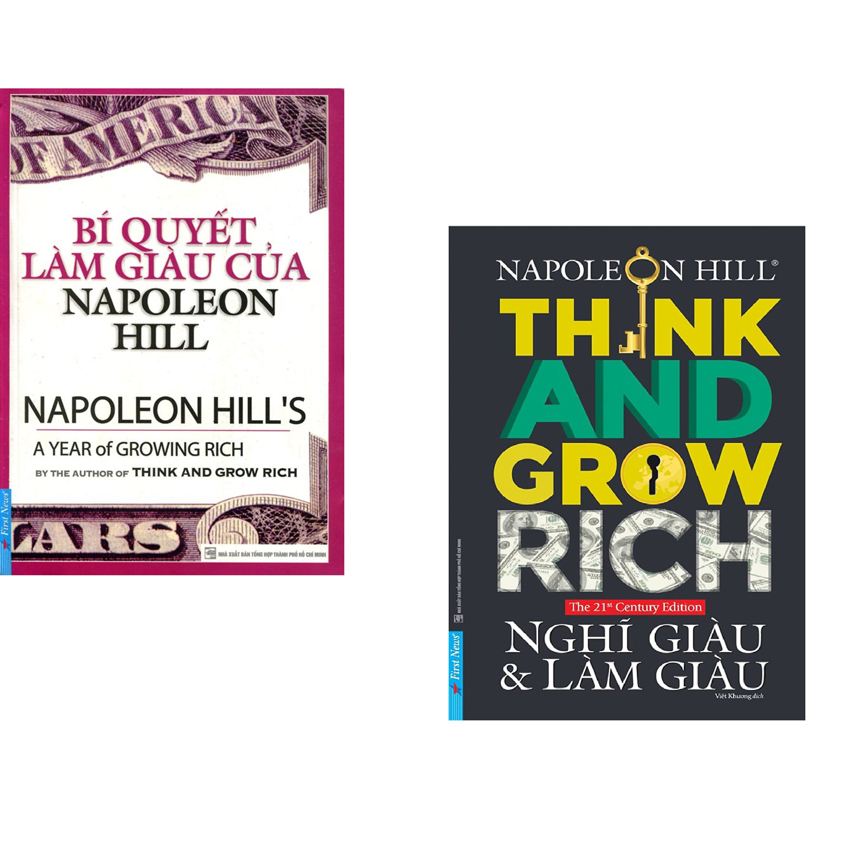 Combo 2 cuốn sách: Nghĩ Giàu & Làm Giàu + Bí Quyết Làm Giàu Của NapoLeon Hill