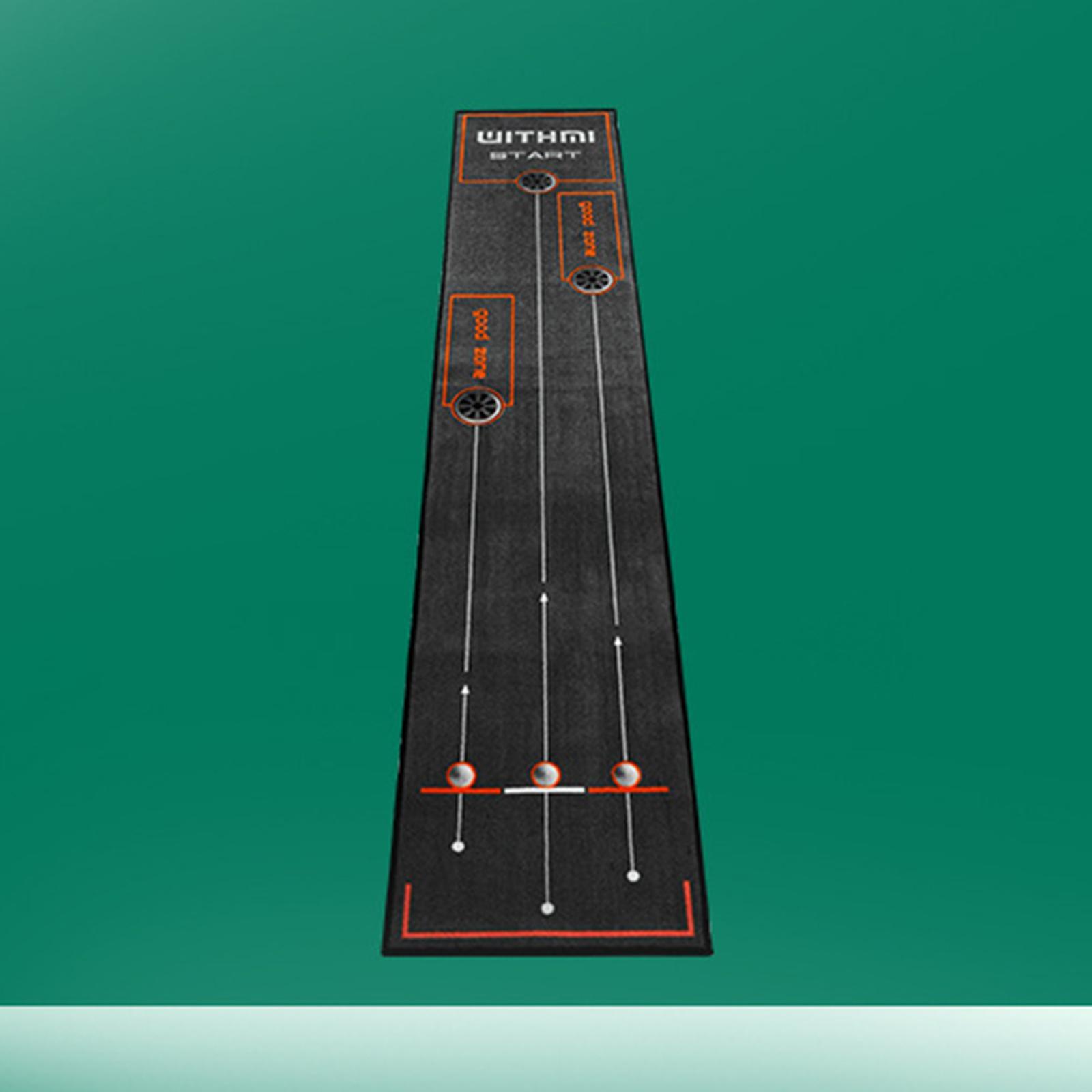 Golf Training Mat, Golf Mat Golf Practice Mat for Indoor/Outdoor 8ft Putting Mat