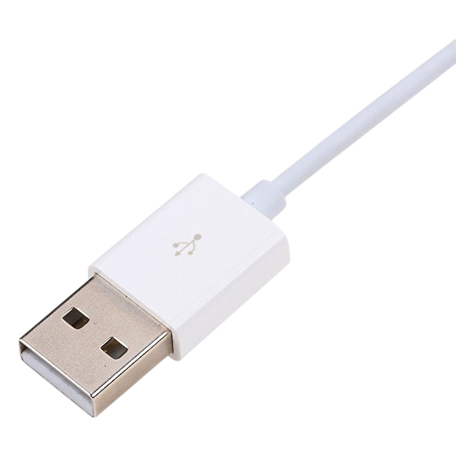 Dây Cáp Sạc Lightning Cho iPhone Pisen 1m (Trắng) - Hàng Chính Hãng