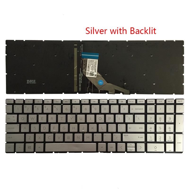 Bàn Phím Laptop Us Backlit / No Backlit Cho Hp Pavilion 15-db0069wm 15-db0081wm 15-db0082wm 15-db0084wm 15-db3wm